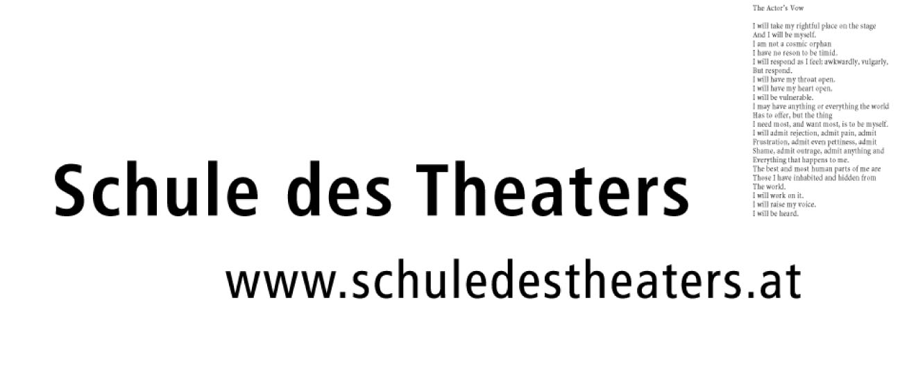 Schule des Theaters